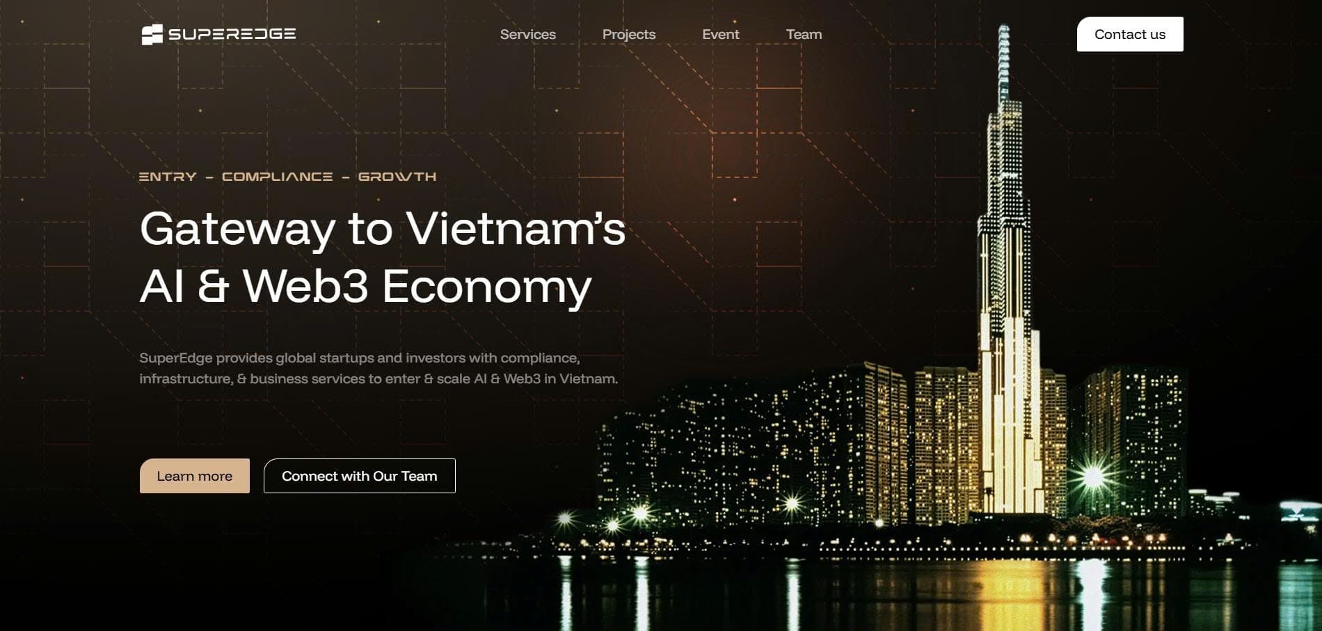 SuperEdge Landing Page